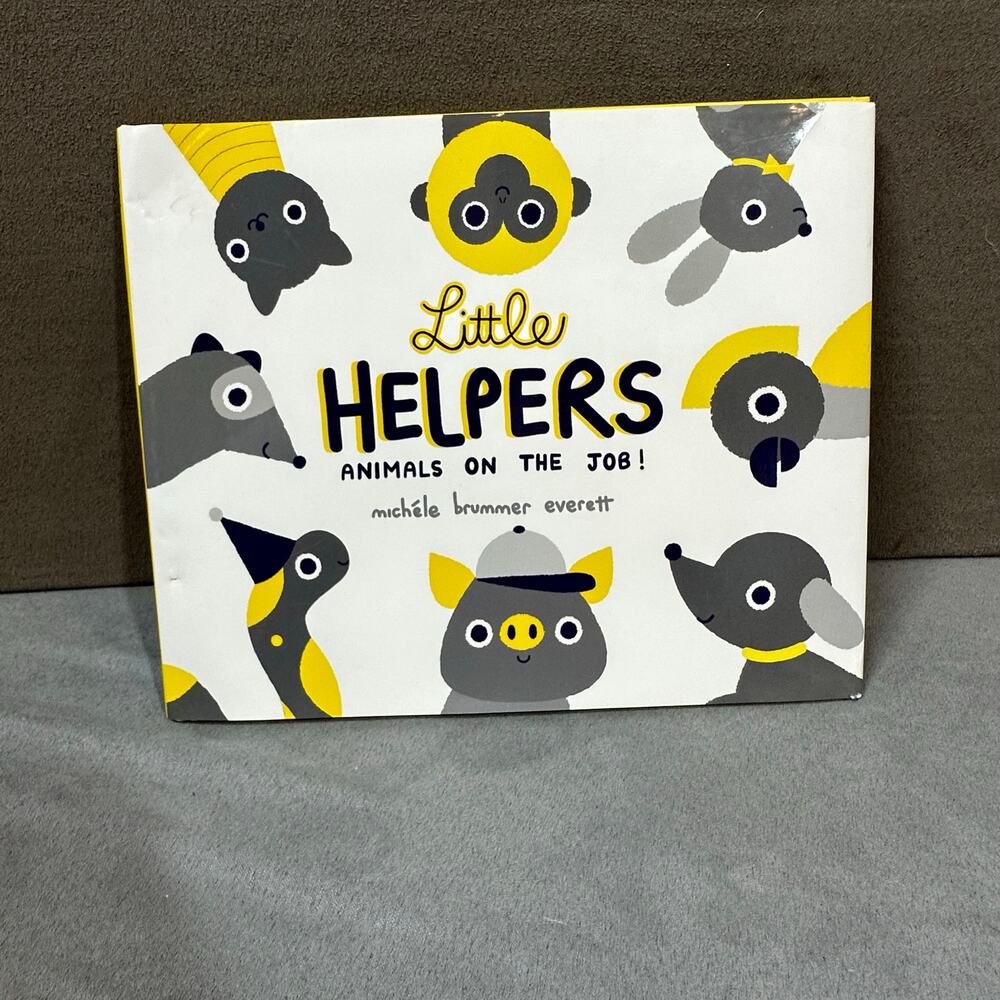 Little Helpers Hardcover Book Dust Jacket Michele Brummer Everett